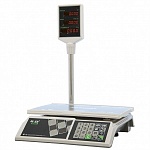 Весы торговые M-ER 326АСР-32.5 с АКБ (стойка) LCD Slim