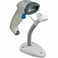 Лазерный сканер QuickScan Imager белый мультиинтерфейсный, комплект RS232 с подставкой